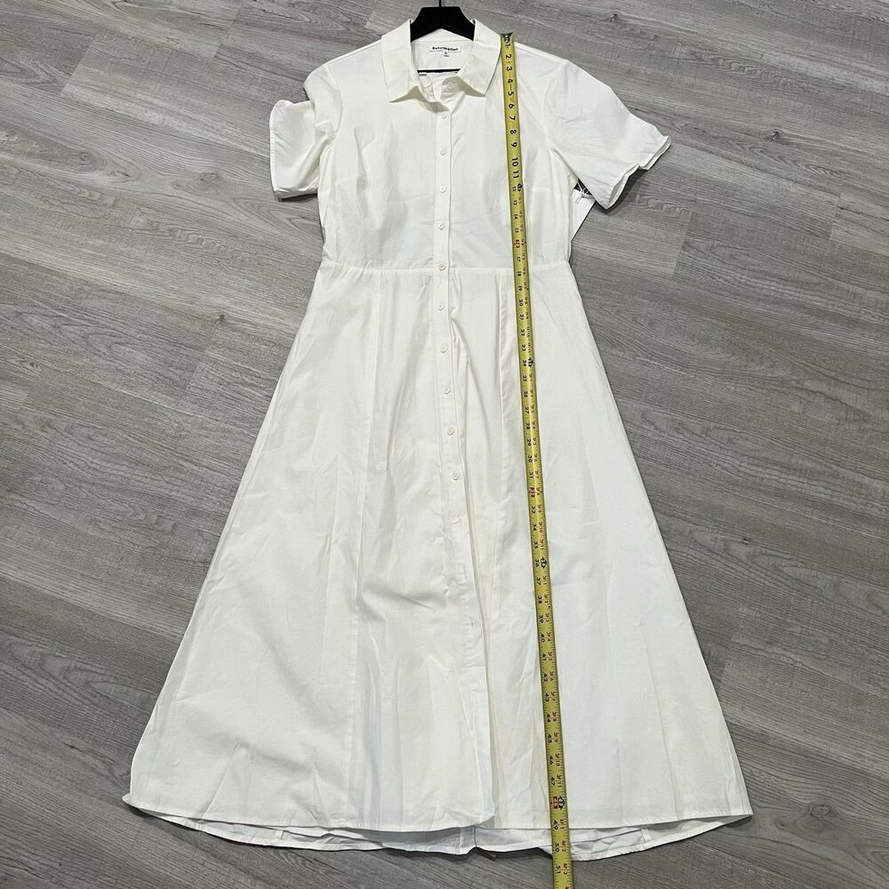 Reformation Dasha Dress Size 10 White - Picture 7 of 7